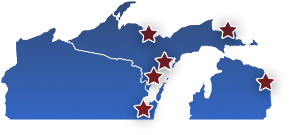 Home page Banner Map Image